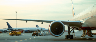 International passenger airplane